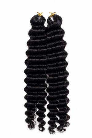 Rich black Deep wave